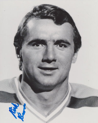 RICK BOWNESS SIGNED WINNIPEG JETS 8X10 PHOTO