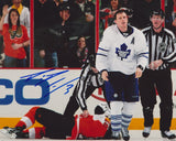 DION PHANEUF SIGNED TORONTO MAPLE LEAFS 8X10 PHOTO 6