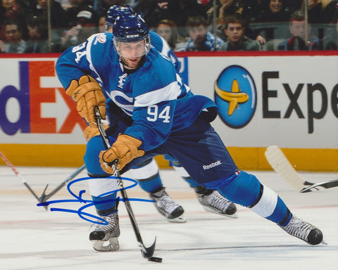 TOM PYATT SIGNED MONTREAL CANADIENS 8X10 PHOTO 3