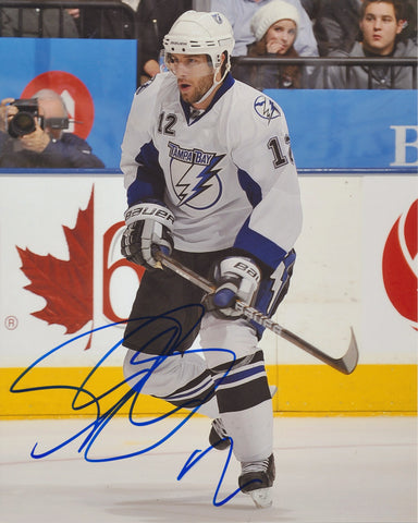 SIMON GAGNE SIGNED TAMPA BAY LIGHTNING 8X10 PHOTO