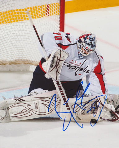 BRADEN HOLTBY SIGNED WASHINGTON CAPITALS 8X10 PHOTO 2