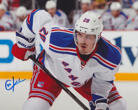 CHRIS KREIDER SIGNED NEW YORK RANGERS 8X10 PHOTO 2