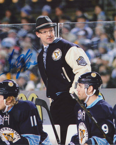 DAN BYLSMA SIGNED PITTSBURGH PENGUINS 8X10 PHOTO