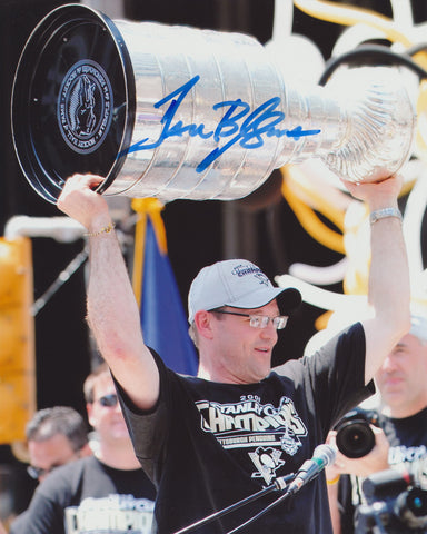 DAN BYLSMA SIGNED PITTSBURGH PENGUINS 8X10 PHOTO 2