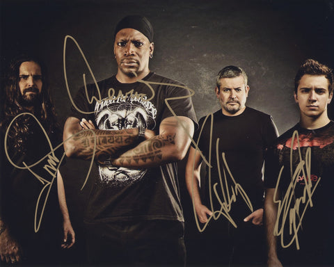 SEPULTURA SIGNED 8X10 PHOTO