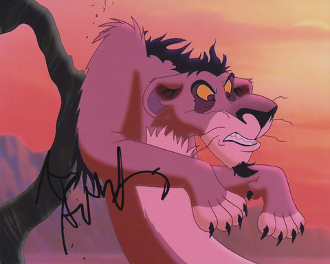 ANDY DICK SIGNED THE LION KING 8X10 PHOTO