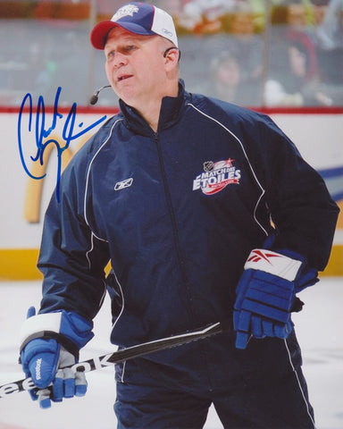 CLAUDE JULIEN SIGNED BOSTON BRUINS 8X10 PHOTO 2
