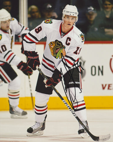 JONATHAN TOEWS SIGNED CHICAGO BLACKHAWKS 8X10 PHOTO 2