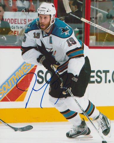 JOE THORNTON SIGNED SAN JOSE SHARKS 8X10 PHOTO 3