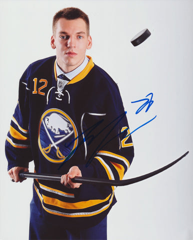 ZEMGUS GIRGENSONS SIGNED BUFFALO SABRES 8X10 PHOTO