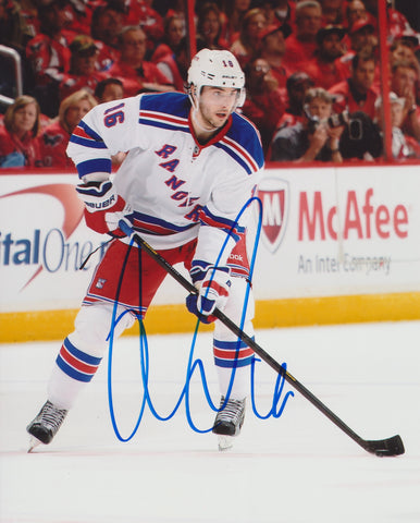 DERICK BRASSARD SIGNED NEW YORK RANGERS 8X10 PHOTO 3
