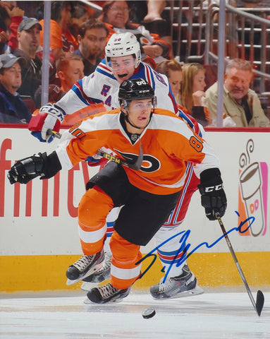 TRAVIS KONECNY SIGNED PHILADELPHIA FLYERS 8X10 PHOTO 2
