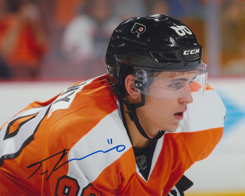 TRAVIS KONECNY SIGNED PHILADELPHIA FLYERS 8X10 PHOTO