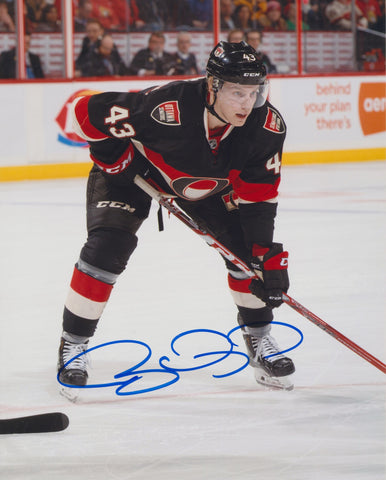 RYAN DZINGEL SIGNED OTTAWA SENATORS 8X10 PHOTO 3