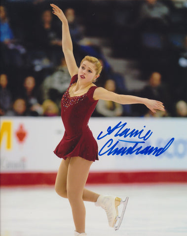 ALAINE CHARTRAND SIGNED FIGURE SKATING 8X10 PHOTO 3