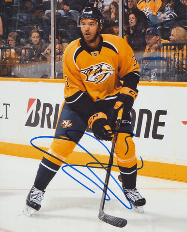 SETH JONES SIGNED NASHVILLE PREDATORS 8X10 PHOTO 2