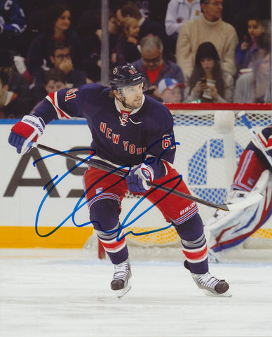 RICK NASH SIGNED NEW YORK RANGERS 8X10 PHOTO 3