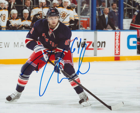 RICK NASH SIGNED NEW YORK RANGERS 8X10 PHOTO 4