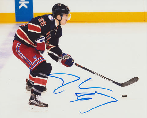 JIMMY VESEY SIGNED NEW YORK RANGERS 8X10 PHOTO 3