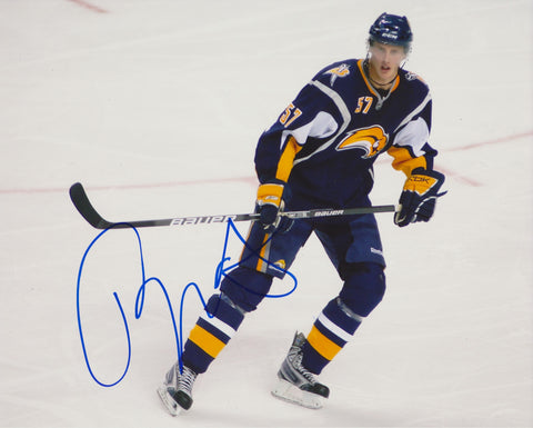 TYLER MYERS SIGNED BUFFALO SABRES 8X10 PHOTO 3