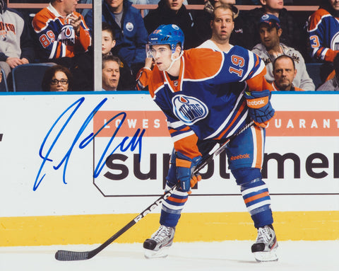 JUSTIN SCHULTZ SIGNED EDMONTON OILERS 8X10 PHOTO 4