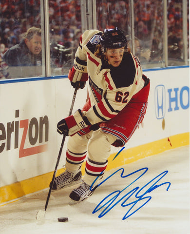 CARL HAGELIN SIGNED NEW YORK RANGERS 8X10 PHOTO