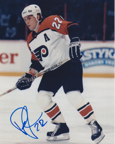 RICK TOCCHET SIGNED PHILADELPHIA FLYERS 8X10 PHOTO 2