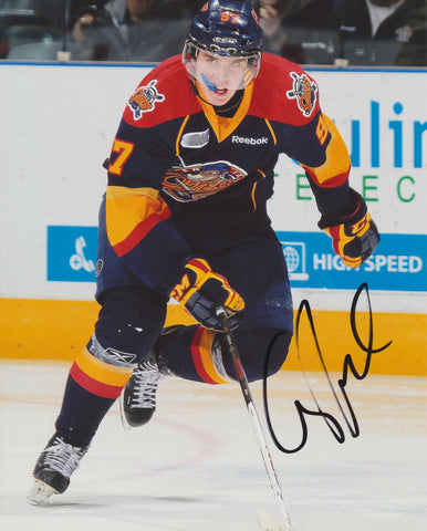 CONNOR MCDAVID SIGNED ERIE OTTERS 8X10 PHOTO 2