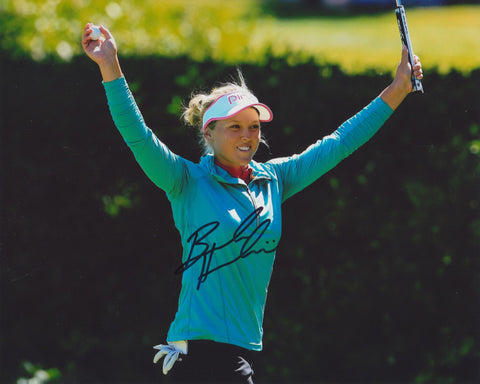 BROOKE HENDERSON SIGNED LPGA 8X10 PHOTO 2