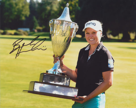 BROOKE HENDERSON SIGNED LPGA 8X10 PHOTO 3