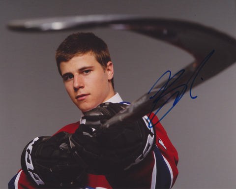 NATHAN BEAULIEU SIGNED MONTREAL CANADIENS 8X10 PHOTO 2