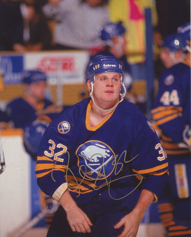 ROB RAY SIGNED BUFFALO SABRES 8X10 PHOTO 2