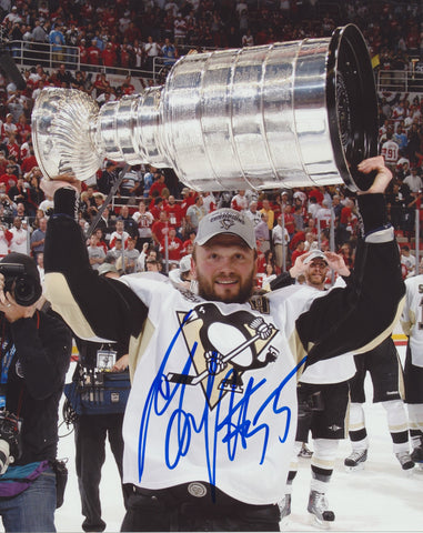 SERGEI GONCHAR SIGNED PITTSBURGH PENGUINS 8X10 PHOTO