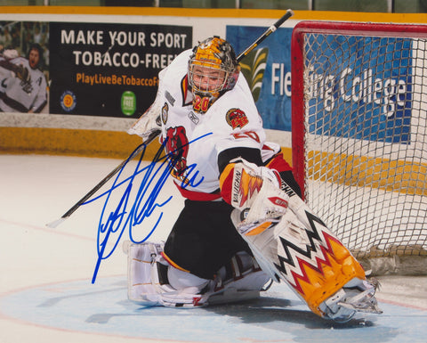 TYSON TEICHMANN SIGNED BELLEVILLE BULLS 8X10 PHOTO