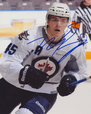 MARK SCHEIFELE SIGNED WINNIPEG JETS 8X10 PHOTO 6