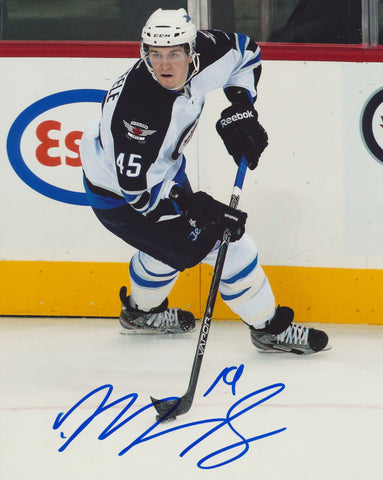 MARK SCHEIFELE SIGNED WINNIPEG JETS 8X10 PHOTO 2