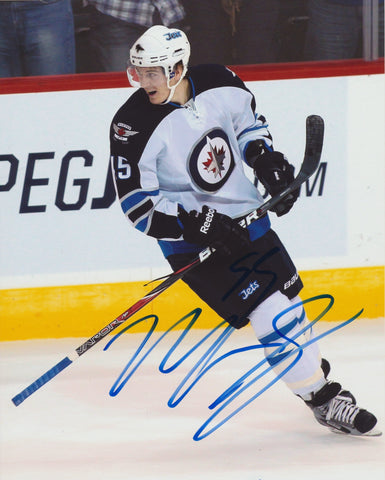 MARK SCHEIFELE SIGNED WINNIPEG JETS 8X10 PHOTO 4