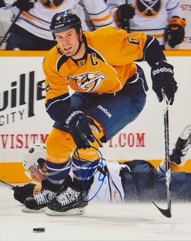 SHEA WEBER SIGNED NASHVILLE PREDATORS 8X10 PHOTO