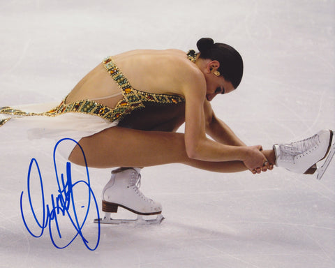 CYNTHIA PHANEUF SIGNED FIGURE SKATING 8X10 PHOTO