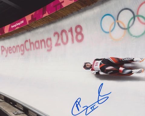 ALEX GOUGH SIGNED 2018 PYEONGCHANG OLYMPICS 8X10 PHOTO 2