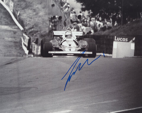 NIKI LAUDA SIGNED FERRARI F1 FORMULA 1 8X10 PHOTO 2