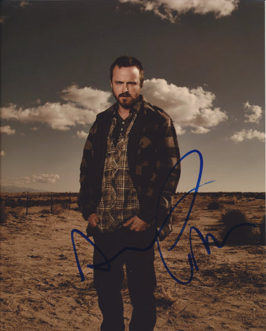 AARON PAUL SIGNED BREAKING BAD 8X10 PHOTO 2