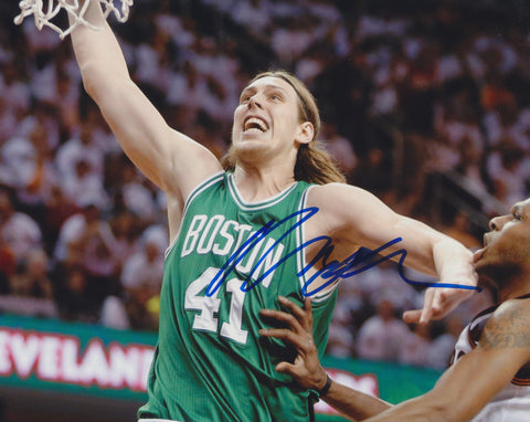 KELLY OLYNYK SIGNED BOSTON CELTICS 8X10 PHOTO 4