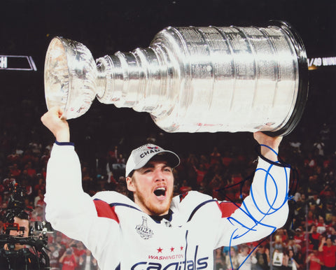 T.J. OSHIE SIGNED WASHINGTON CAPITALS 8X10 PHOTO