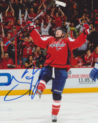 TROY BROUWER SIGNED WASHINGTON CAPITALS 8X10 PHOTO