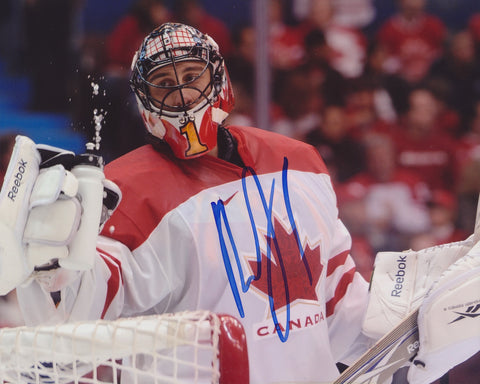 ROBERTO LUONGO SIGNED TEAM CANADA 8X10 PHOTO