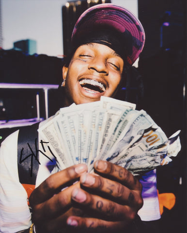 SKI MASK THE SLUMP GOD SIGNED 8X10 PHOTO
