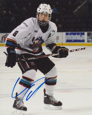 TYSON JOST SIGNED PENTICTON VEES 8X10 PHOTO 2