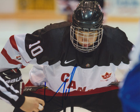 TYSON JOST SIGNED TEAM CANADA 8X10 PHOTO