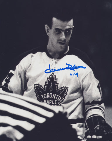 DAVE KEON SIGNED TORONTO MAPLE LEAFS 8X10 PHOTO 7